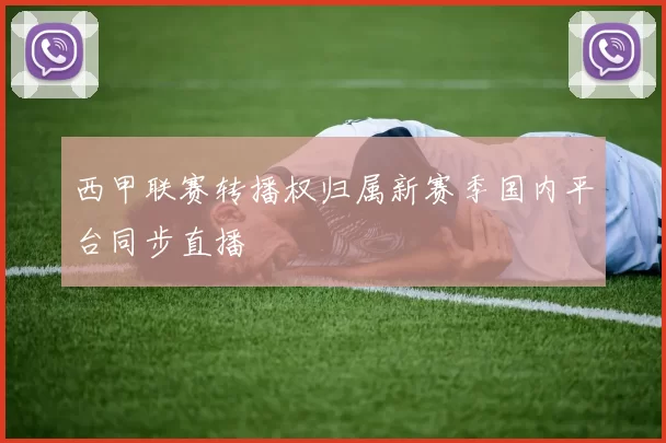西甲联赛转播权归属新赛季国内平台同步直播